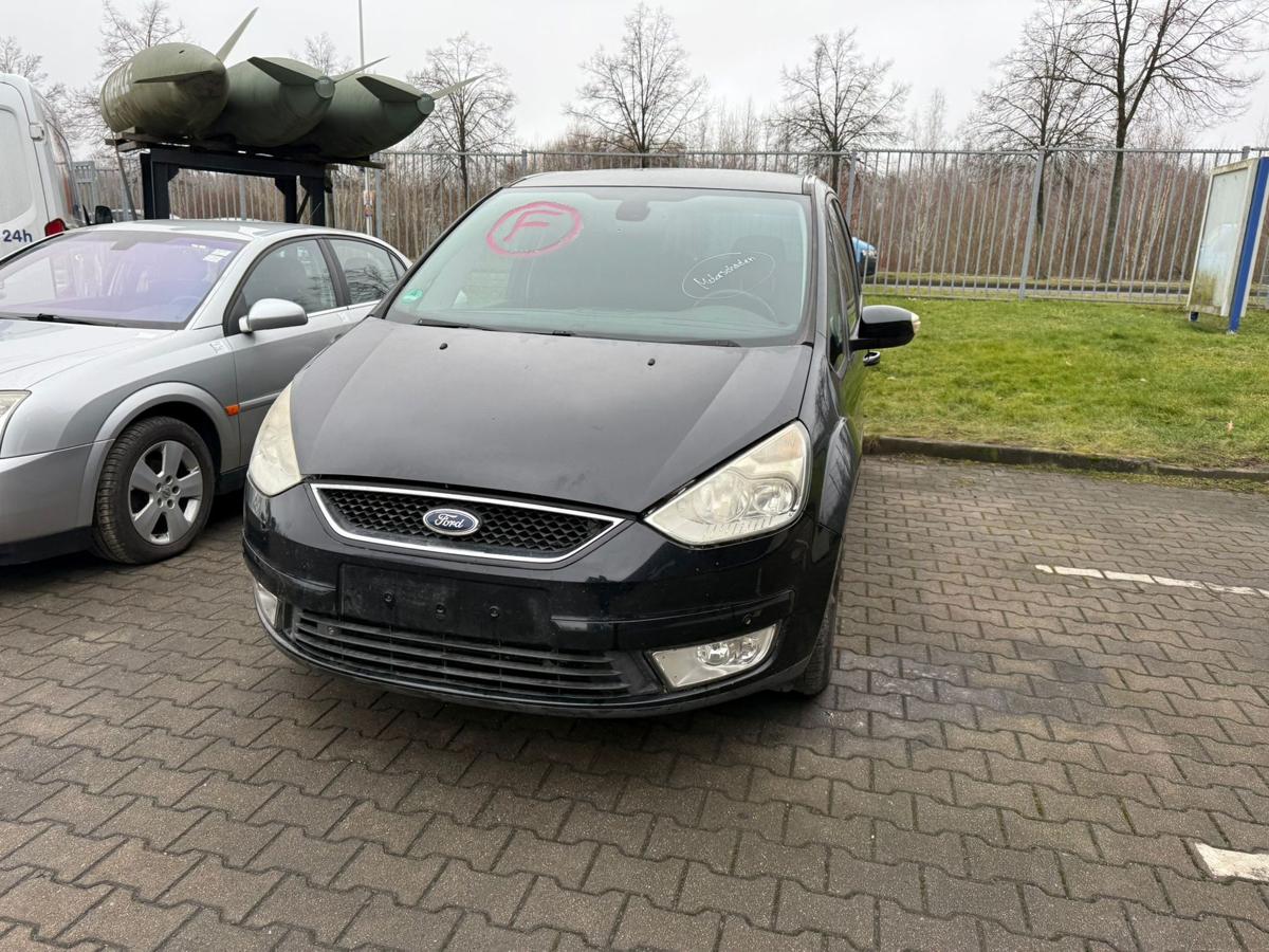 Ford Galaxy WA6 original Stoßstange Stoßfänger hinten Panther Schwarz BJ08